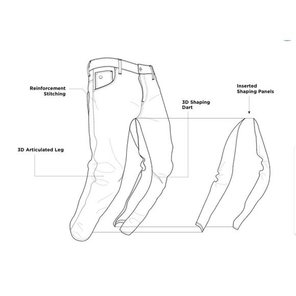 G-STAR RAW Arc 3D Slim 4 Button Denim Jeans Mens 40x32 Innovation Style GQ - Picture 4 of 15